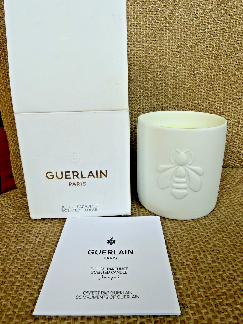 Guerlain Orchidee Imperiale Scented Candle 6.3 oz/180g NEW Designer IOB